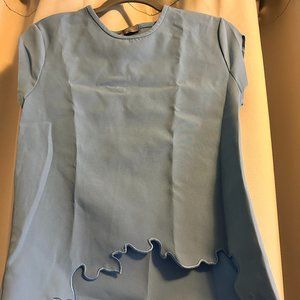 Zara Flame Hem T-Shirt